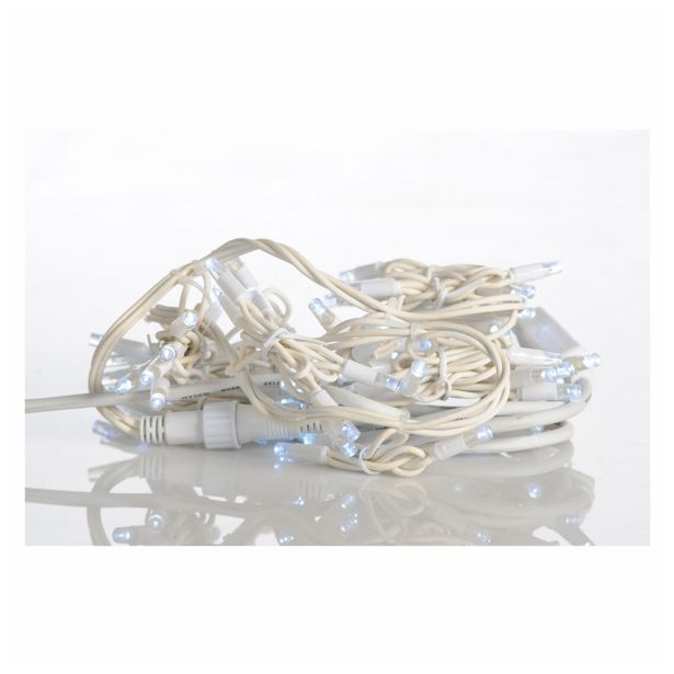 SVETLOBNA ZAVESA V IZGLEDU LEDENIH SVEČ