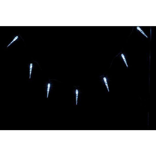 LEDENE SVEČE S HLADNO BELIMI LUČKAMI