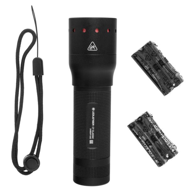 LEDLENSER C7 CLASSIC, ČRNA