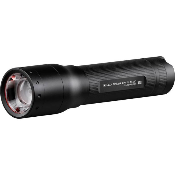 LEDLENSER C7R CLASSIC, ČRNA
