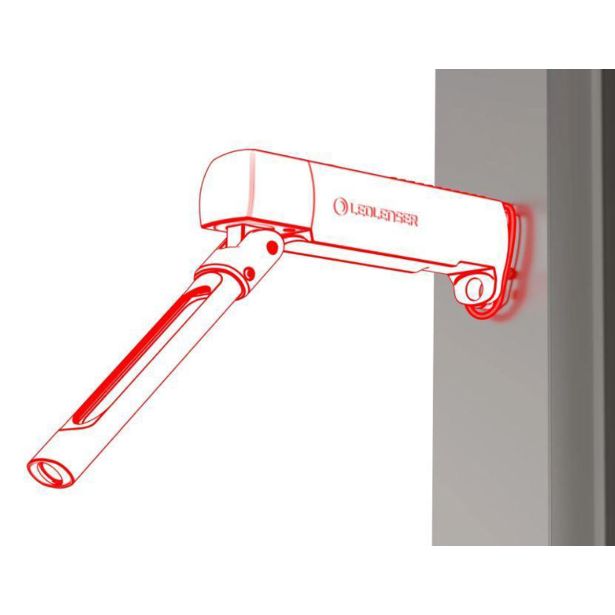 LEDLENSER W6R WORK, ČRNA