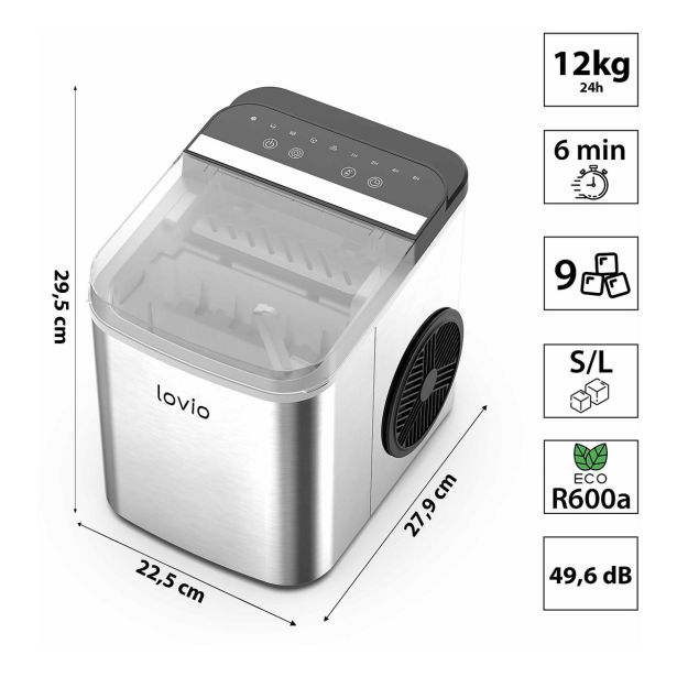 LEDOMAT MANTA LOVIO CRYSTAL ICE PLUS LVIM002SL