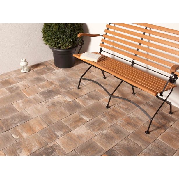 BETONSKI TLAKOVEC ZOBEC LEGO BELO-PEŠČENI-ČRNI