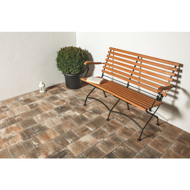 BETONSKI TLAKOVEC ZOBEC LEGO BELO-PEŠČENI-ČRNI