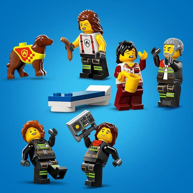 LEGO' CITY 60414 GASILSKA POSTAJA Z GASILSKIM VOZILOM