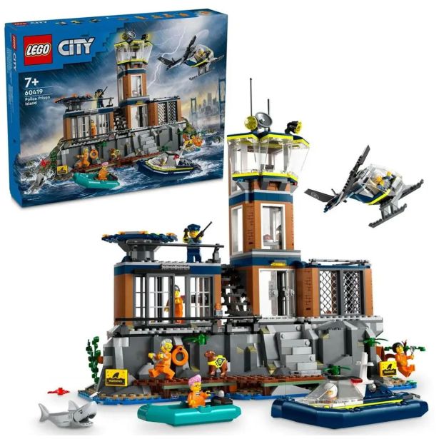 LEGO' CITY 60419 POLICIJSKI OTOŠKI ZAPOR
