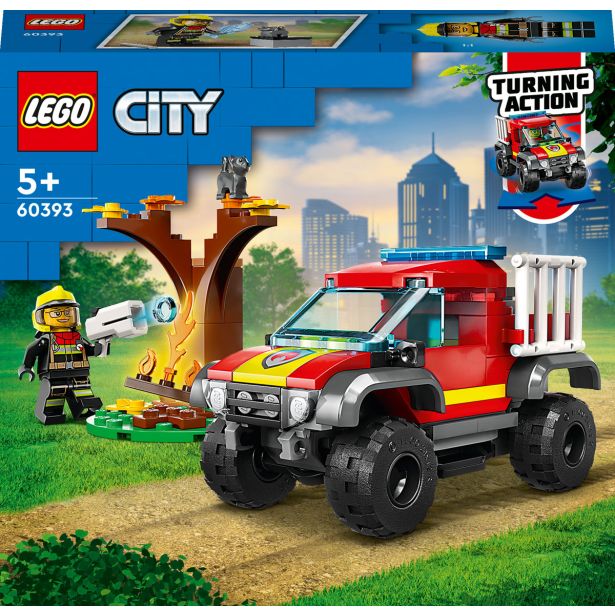LEGO CITY FIRE 60393 REŠEVALNI GASILSKI TOVORNJAK 4X4