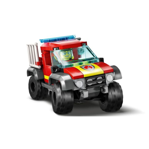 LEGO CITY FIRE 60393 REŠEVALNI GASILSKI TOVORNJAK 4X4