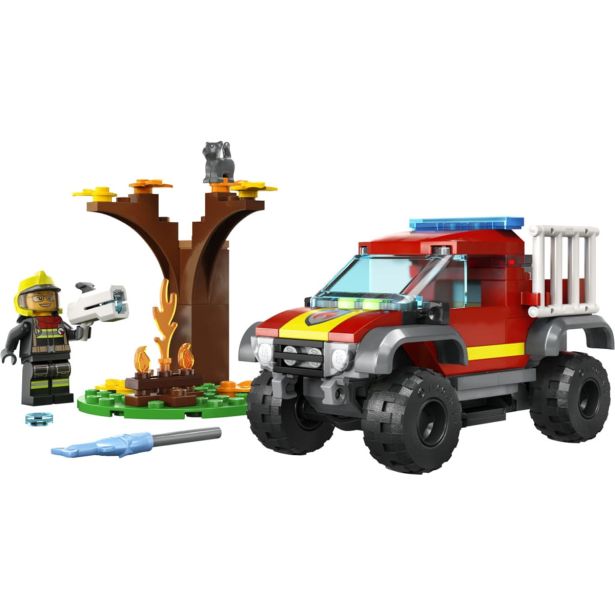 LEGO CITY FIRE 60393 REŠEVALNI GASILSKI TOVORNJAK 4X4