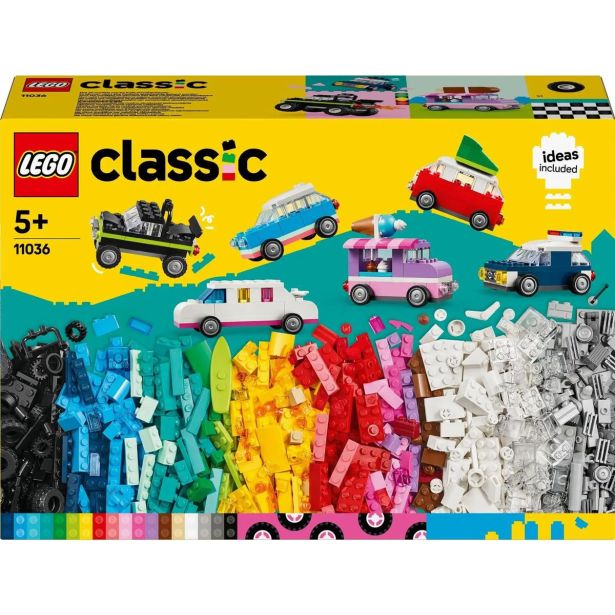 LEGO' CLASSIC 11036 USTVARJALNA VOZILA