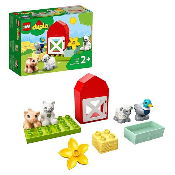 LEGO DUPLO TOWN 10949 NEGA ŽIVALI NA KMETIJI