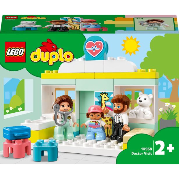 LEGO DUPLO TOWN 10968 REŠEVANJE - OBISK PRI ZDRAVNIKU