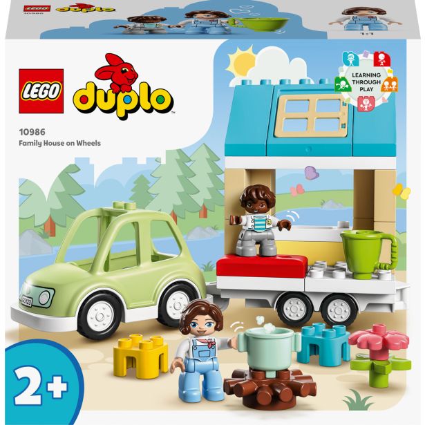LEGO DUPLO TOWN 10986 DRUŽINSKA HIŠA NA KOLESIH