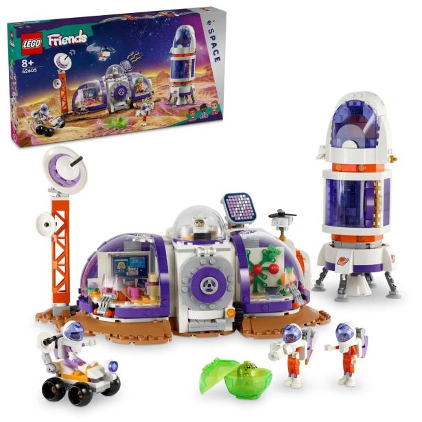 LEGO' FRIENDS 42605 VESOLJSKA POSTAJA IN RAKETA NA MARSU