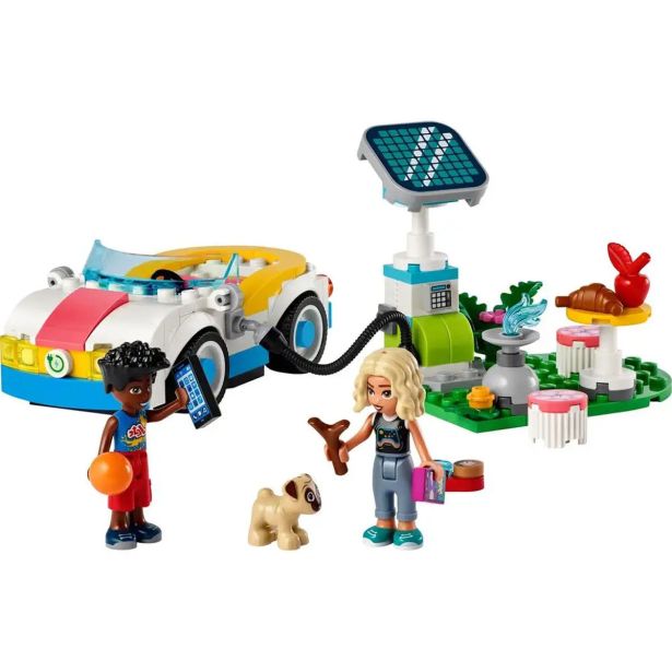 LEGO' FRIENDS 42609 ELEKTRIČNI AVTO IN POLNILNICA