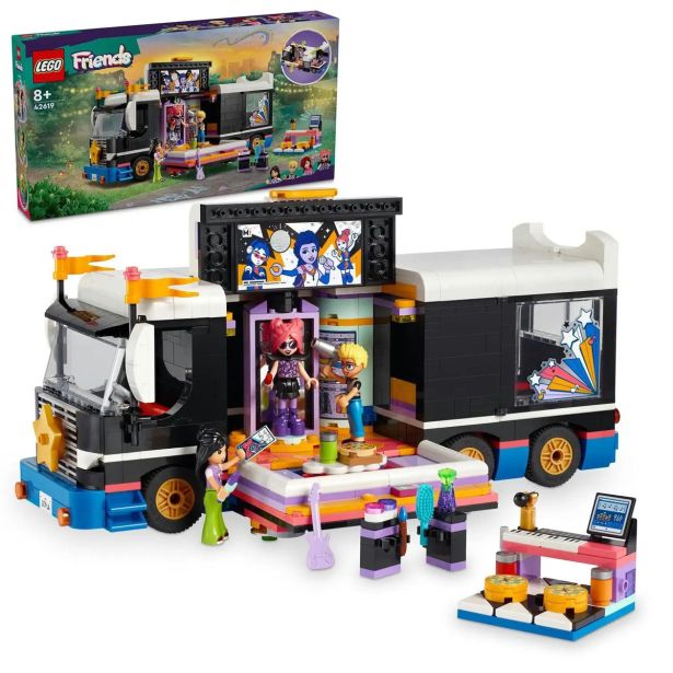 LEGO' FRIENDS 42619 AVTOBUS ZA TURNEJE POP-ZVEZDNIKOV