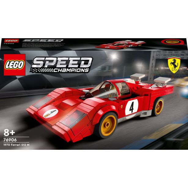 LEGO SPEED CHAMPIONS 76906 HITROSTNI PRVAKI 1970 FERRARI 512 M
