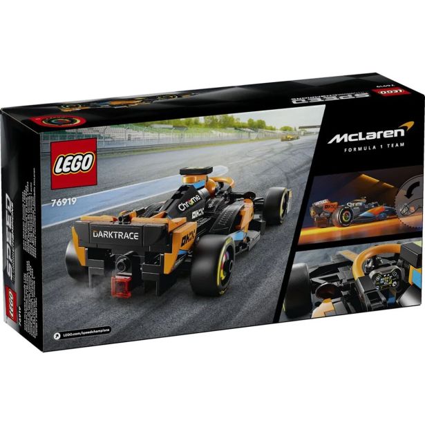 LEGO' SPEED CHAMPIONS 76919 DIRKALNI AVTOMOBIL 2023 MCLAREN FORMULA 1