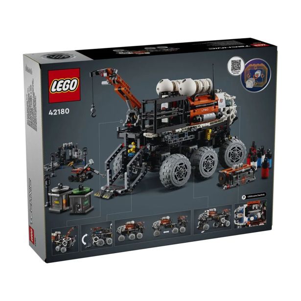 LEGO' TECHNIC' 42180 RAZISKOVALNI ROVER ZA EKIPO NA MARSU