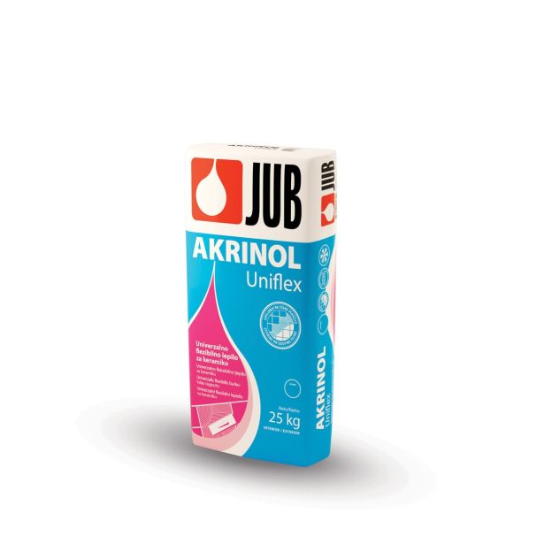 LEPILO ZA PLOŠČICE JUB AKRINOL UNIFLEX 25 KG C2T