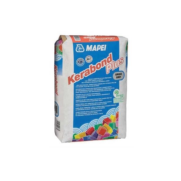 LEPILO ZA PLOŠČICE MAPEI KERABOND PLUS BELI 25 KG C2E