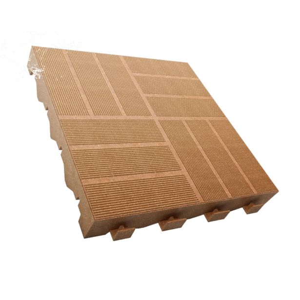 LESEN/PVC TLAKOVEC LEPLECO LATERA 40X40CM RJAVA