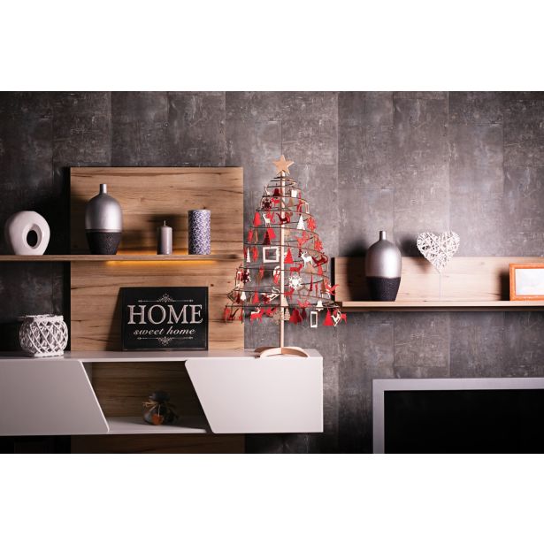 LESENA NOVOLETNA JELKA SPIRA MALA, VIŠINE 85 CM