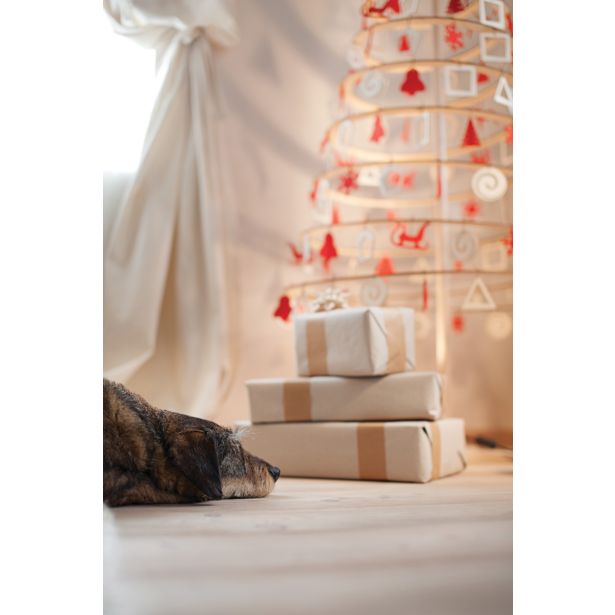 LESENA NOVOLETNA JELKA SPIRA VELIKA, VIŠINE 138 CM