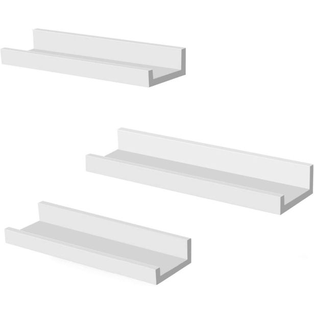 LESENA POLICA SONGMICS CUBE SET 3 KOS 10X38X5