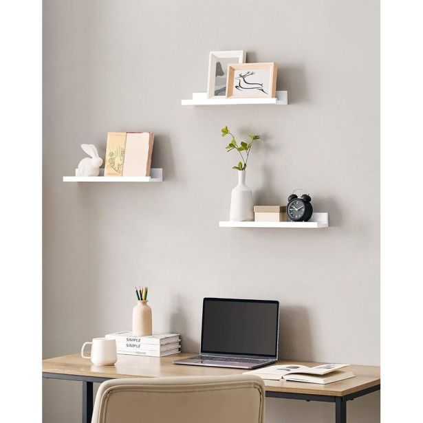 LESENA POLICA SONGMICS CUBE SET 3 KOS 10X38X5