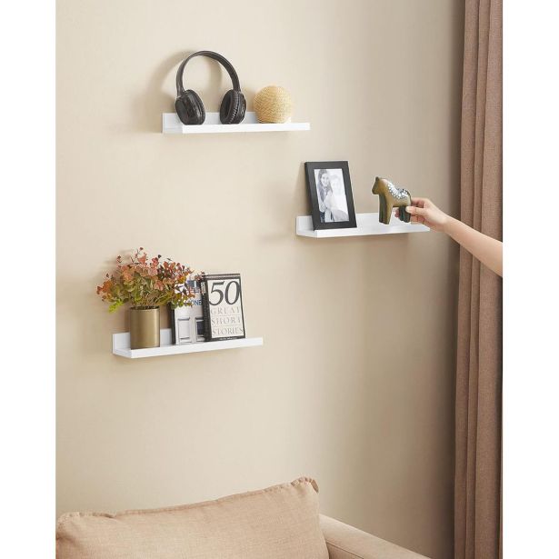 LESENA POLICA SONGMICS CUBE SET 3 KOS 10X38X5