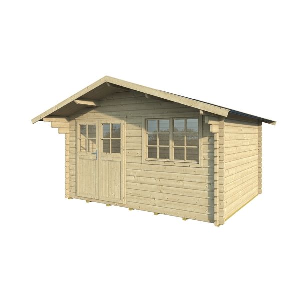 LESENA VRTNA HIŠKA GARTENPRO 380X300 CM, DEB. 44 MM ROSARIUM 1