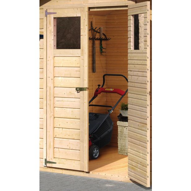 LESENA VRTNA HIŠKA KARIBU DAHME 2 180X152X222