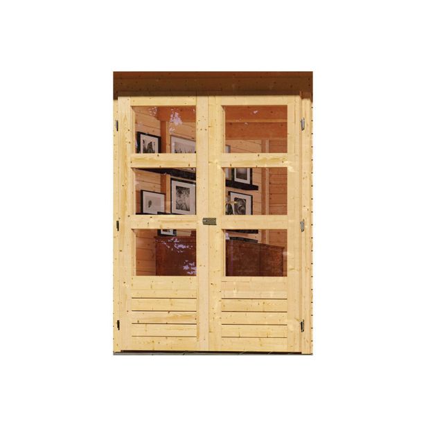 LESENA VRTNA HIŠKA KARIBU KERKO 3- V KOMPLETU