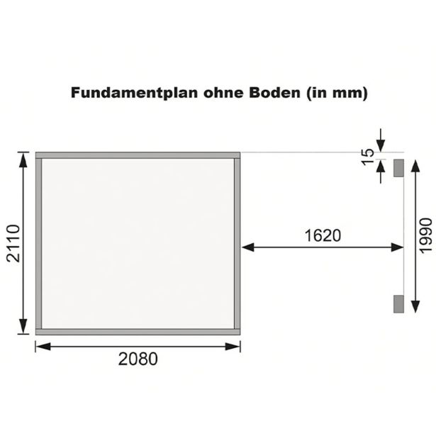 LESENA VRTNA HIŠKA KARIBU MERSEBURG 4 V SETU