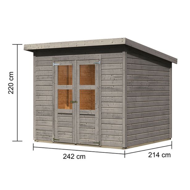 LESENA VRTNA HIŠKA KARIBU MERSEBURG 5