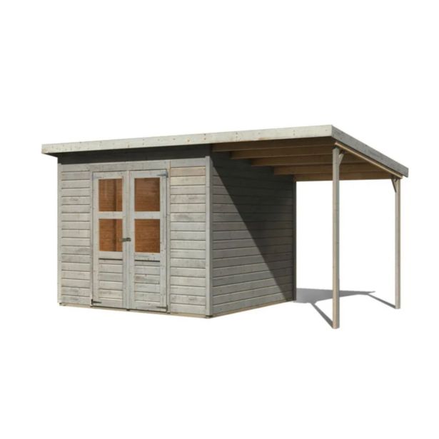 LESENA VRTNA HIŠKA KARIBU MERSEBURG 6 V SETU