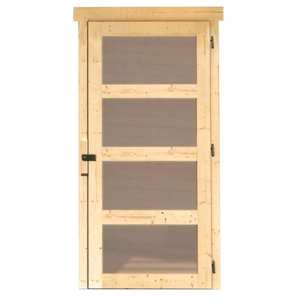 LESENA VRTNA HIŠKA KARIBU MÜHLENTRUP 1 211X404X217 BARVA LESA