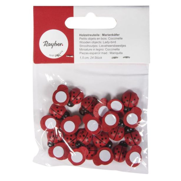 LESENI OKRASKI PIKAPOLONICE, 1,5 CM, 24 KOSOV