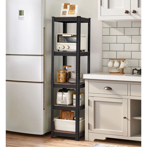 LESENI REGAL SONGMICS ZA SHRANJEVANJE VINTAGE 5 POLIC