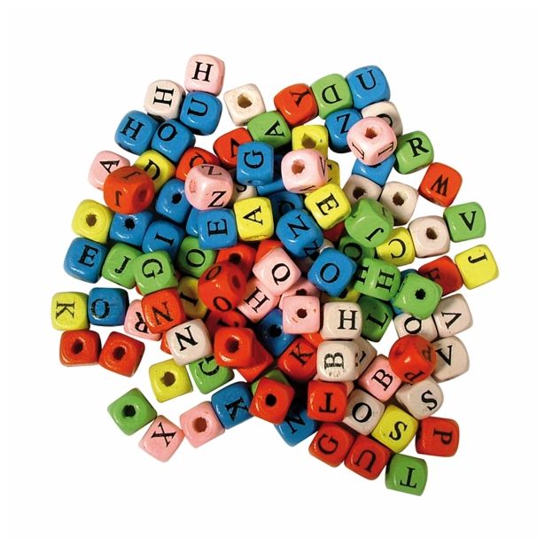 LESENI USTVARJAL. DODATKI RAYHER KOCKE ČRKE 10X10MM 50 G