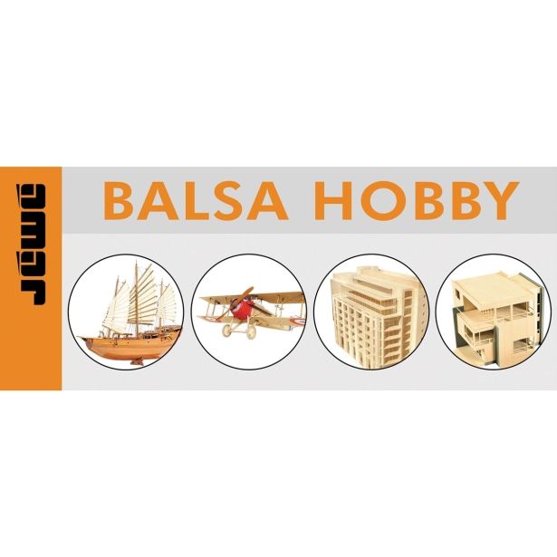 HOBI LETEV BALSA 8X8 MM, 100 CM