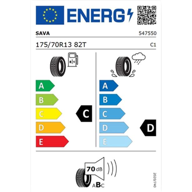 LETNA GUMA SAVA 175/70R13 82T PERFECTA