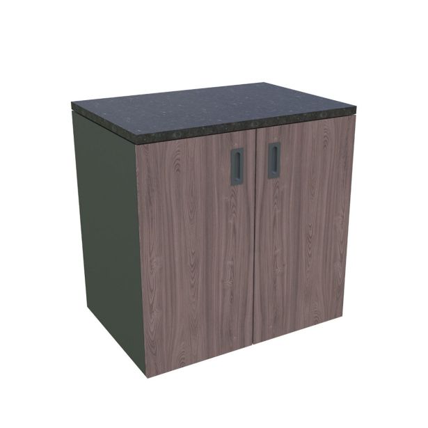 LETNA KUHINJA BELLANO ROMA AMERIŠKI OREH L 3070/3068X634X950 PULT GRANIT