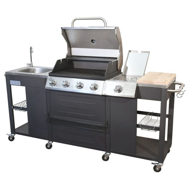 LETNA KUHINJA CATTARA VRTNA KUHINJA VICENZA 4 + 1 S KUHALNIKOM