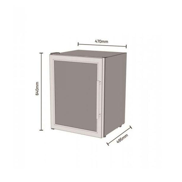  HLADILNIK ZA COZZE LETNO KUHINJO 60L (90540)