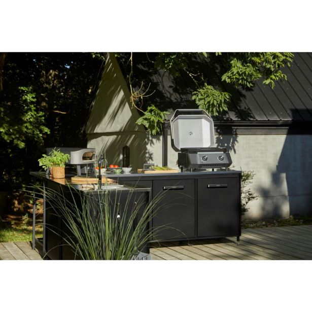 LETNA KUHINJA COZZE ZUNANJA MIZA + HLADILNIK 90528 + 90540 (8040)