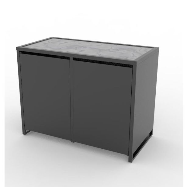 LETNA KUHINJA NATERIAL EUROPA 117X60 ALU, KAMEN