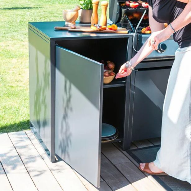 LETNA KUHINJA NATERIAL NATERIAL EUROPA 60X60 ALU, KAMEN