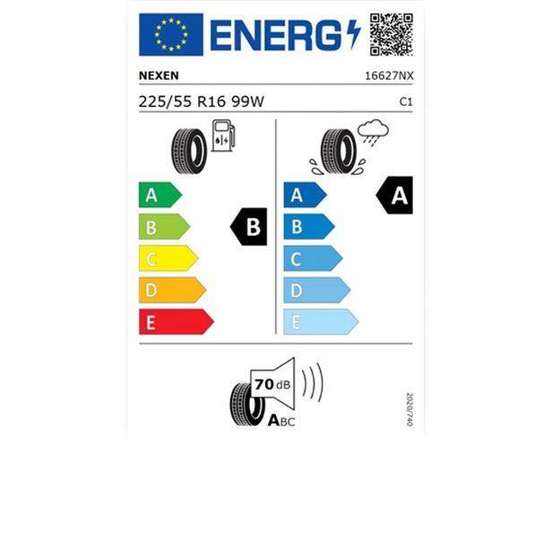 LETNA PNEVMATIKA NEXEN 225/55R16 99W XL N'FERA PRIMUS